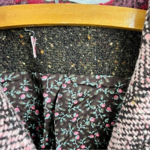 VTG KENZO Wool Striped Oversized Peacoat Jacket Made in France - Picture 12 of 13